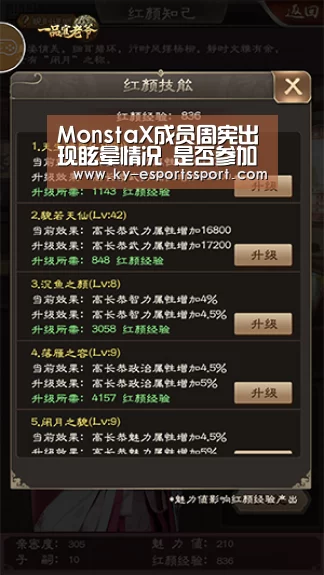 MonstaX成员周宪出现眩晕情况 是否参加巡演日程未定【开云全站下载】(图3) 开云移动端